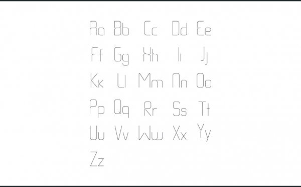free thin line font by gatis vilaks evita vilaka ritcreative wildtype design typography