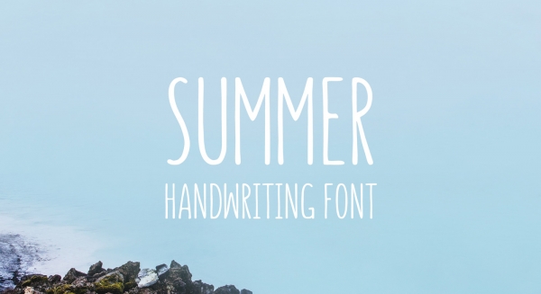 summer font by gatis vilaks evita vilaka ritcreative wildtype design typography handwritting