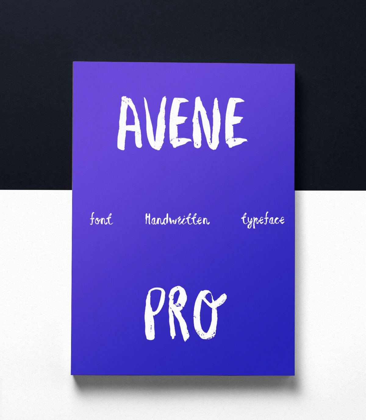 Avene Pro Brush Font