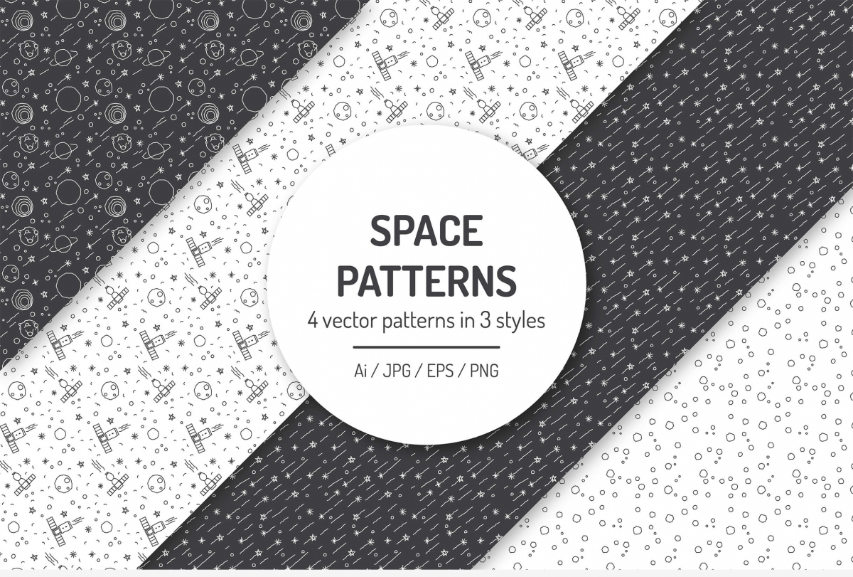 Seamless Space Patterns