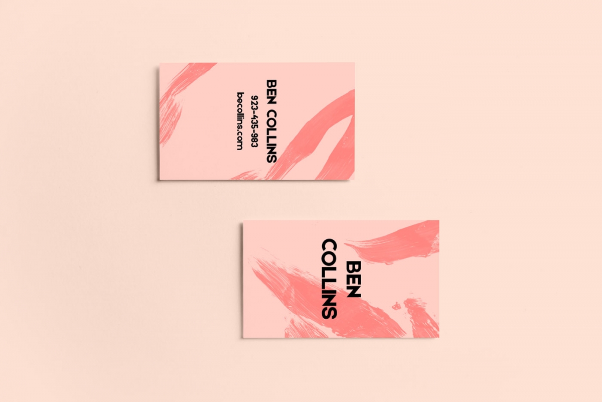 Collins Business Card Template