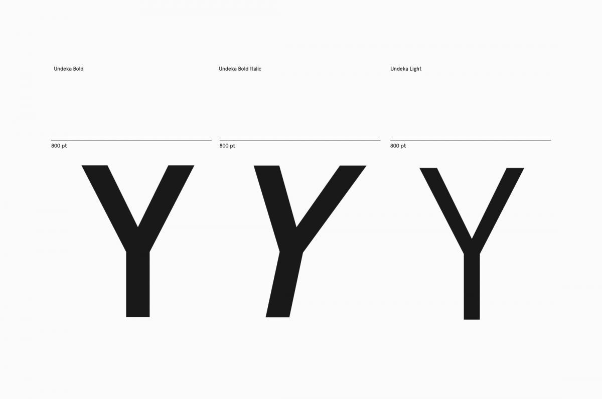 Undeka Typeface