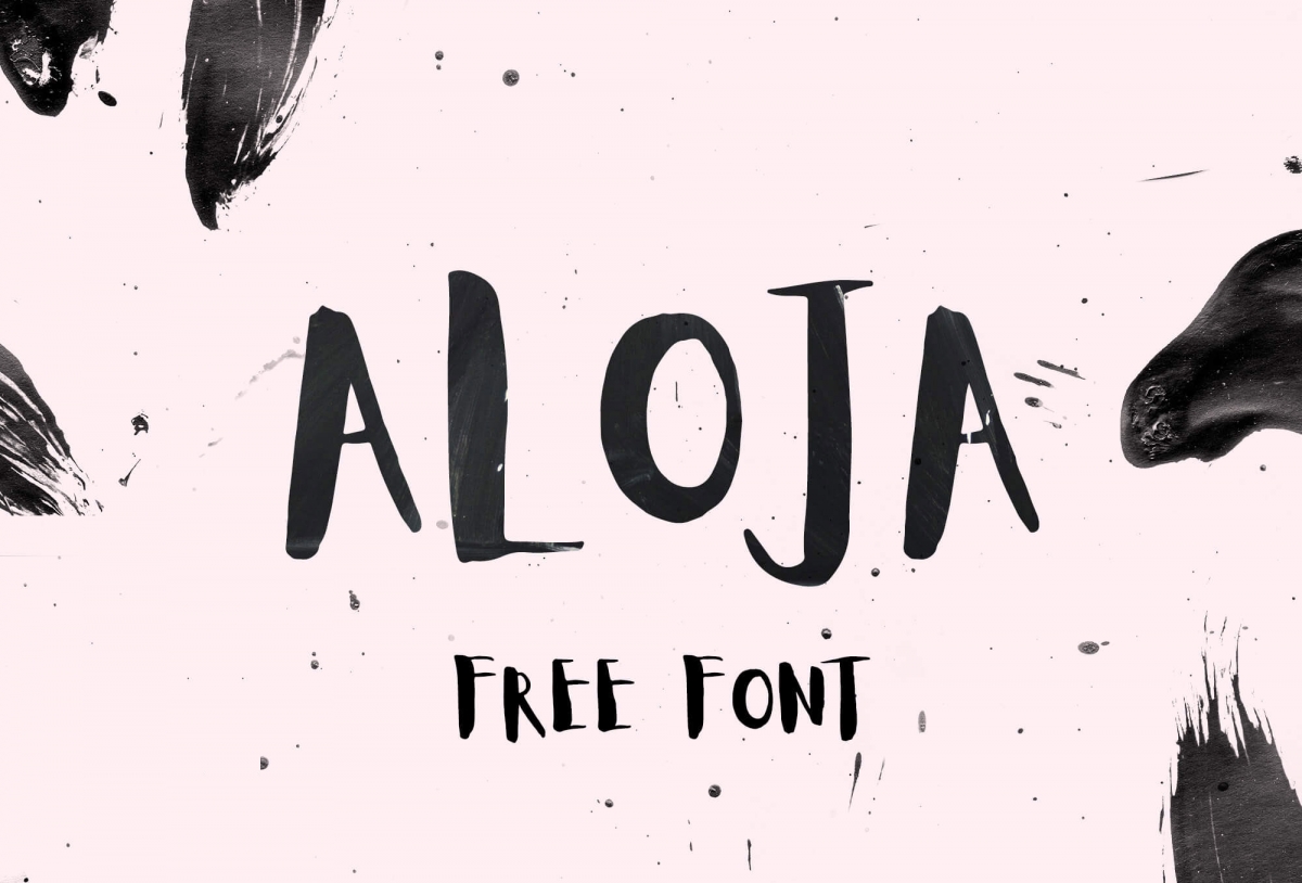 Aloja Free Handwriting Font