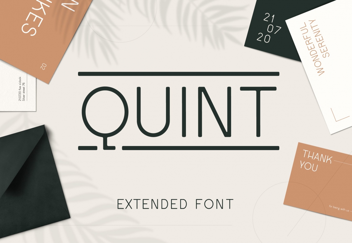 Quint Extended Font