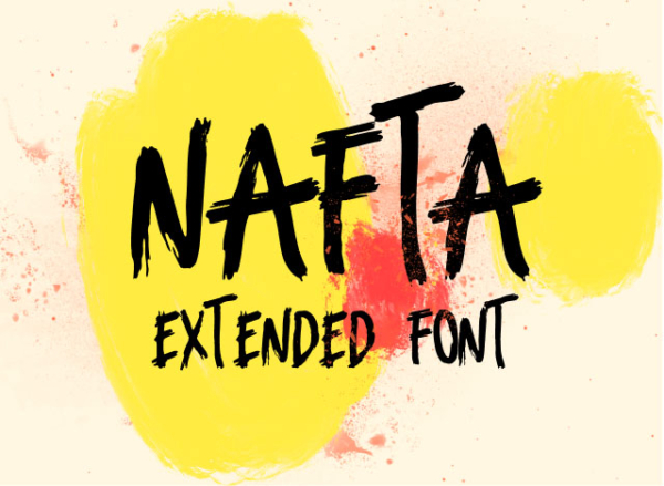 Nafta extended fonta