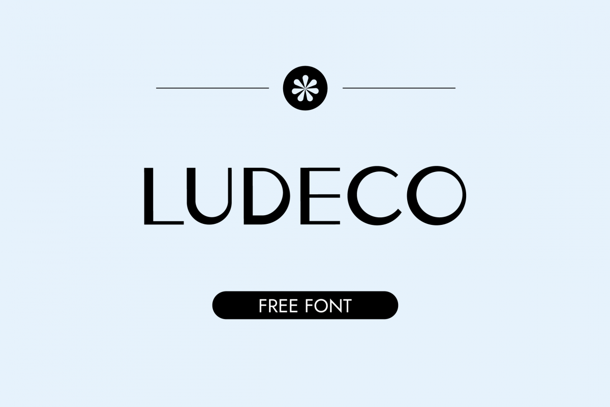 Ludeco Free Modern Display Font