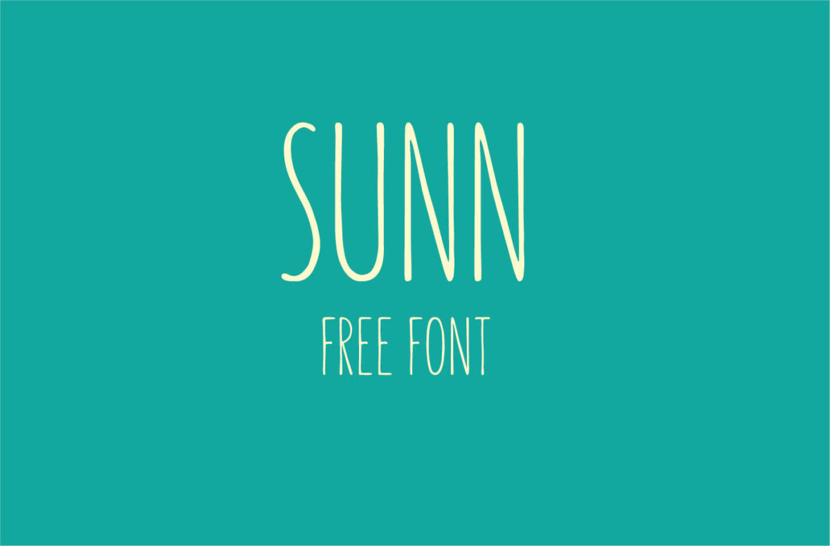 SUNN Free Font