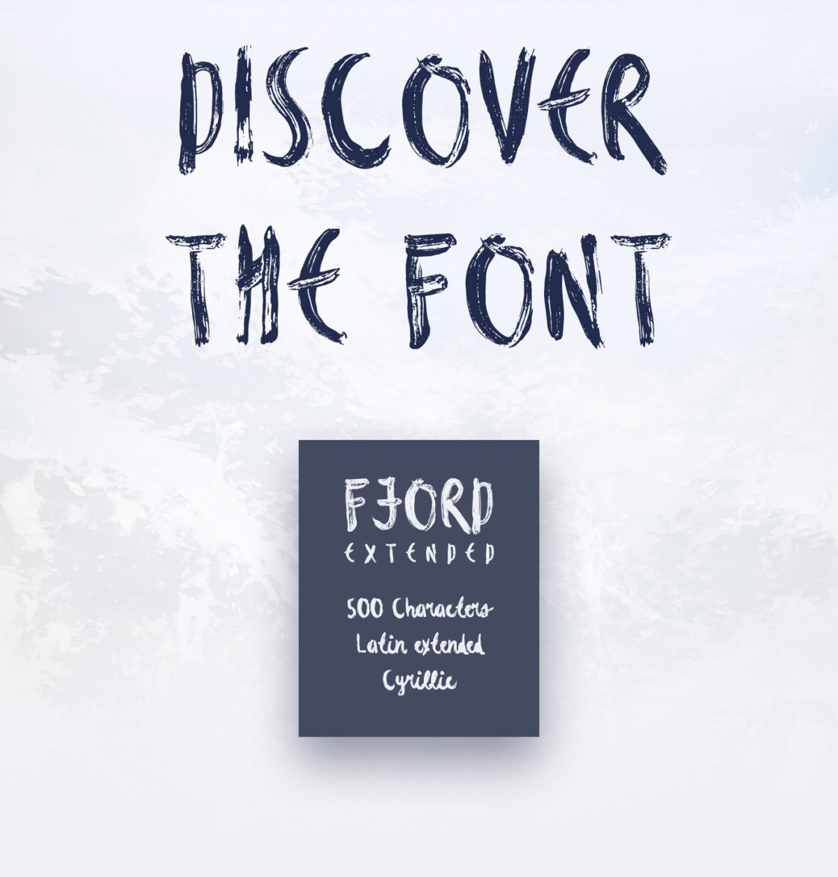 Fjord Brush Font