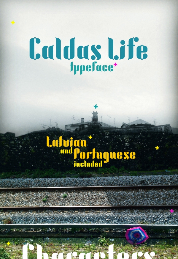 Caldas Life Font presentation