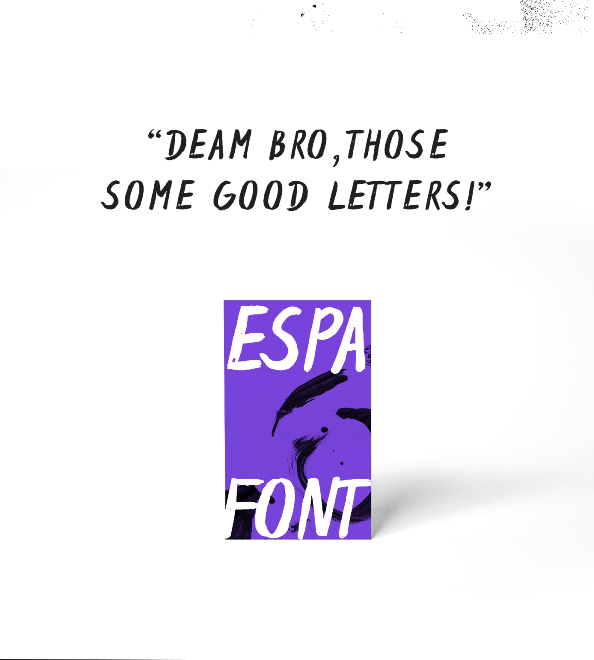 Espa Extended Brush Font