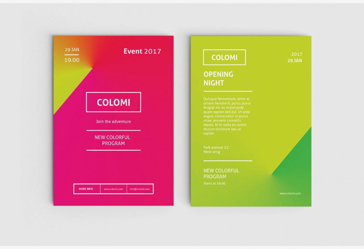 Colomi Flyer Template