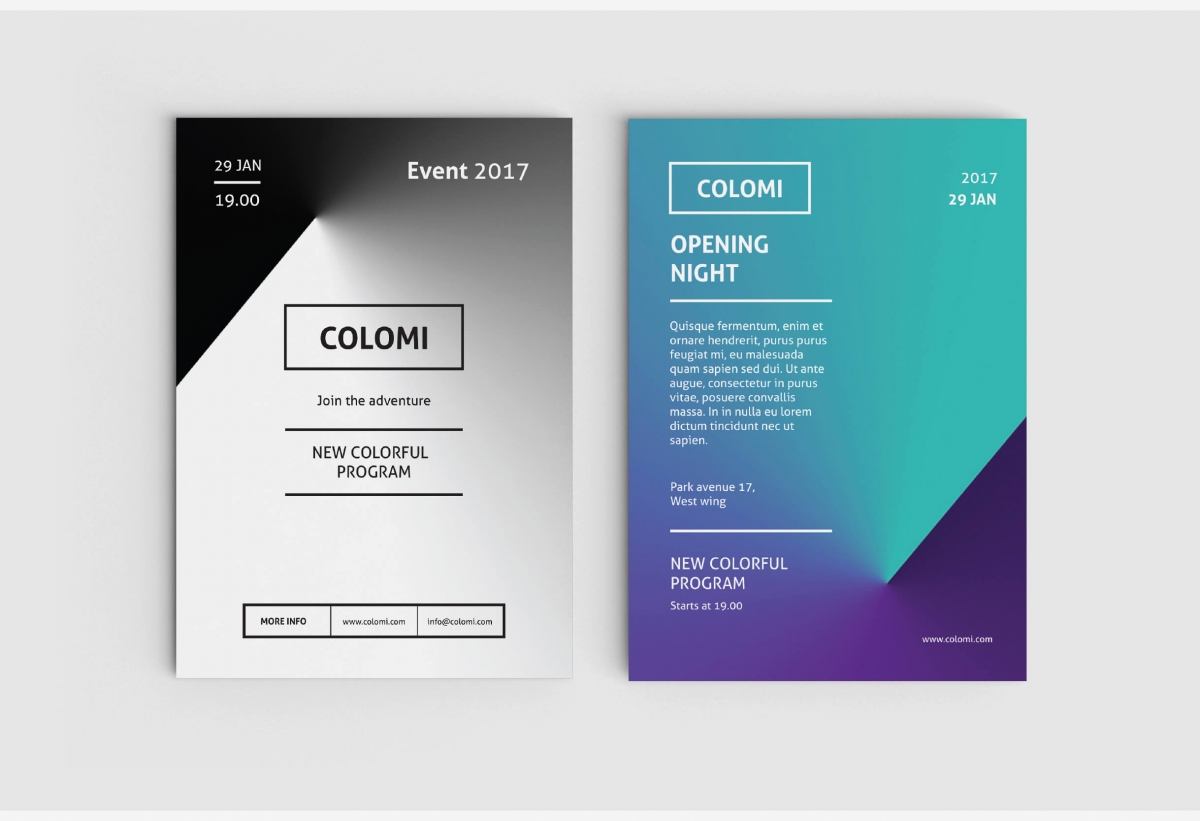 Colomi Flyer Template