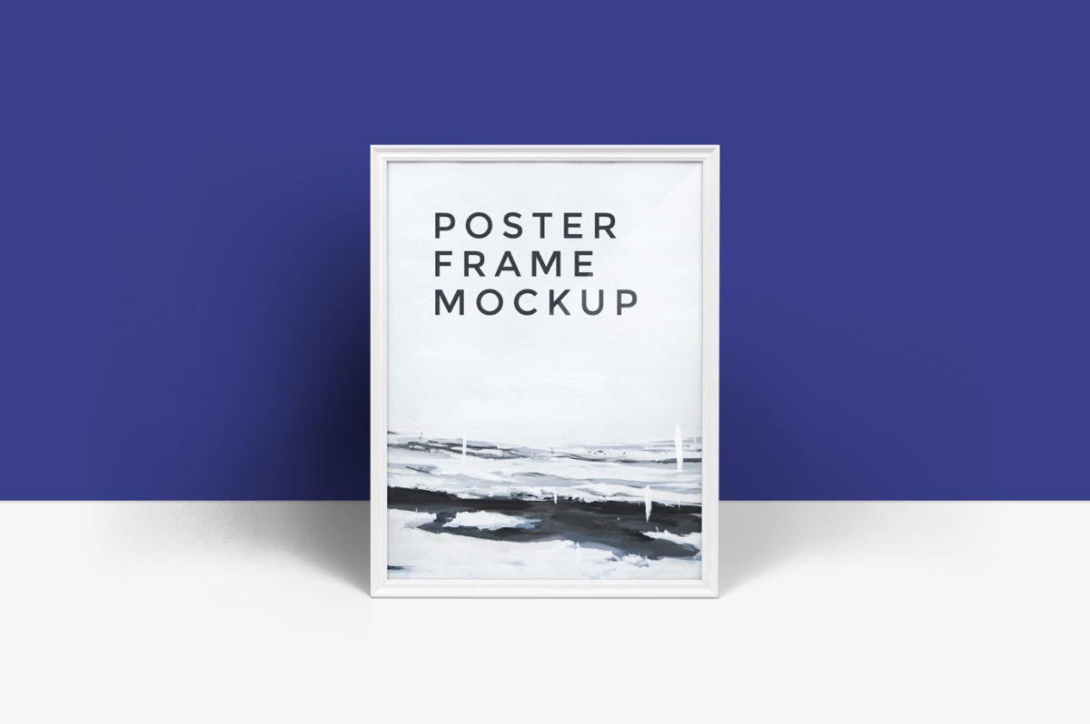 Realistic Poster Mockup Frame