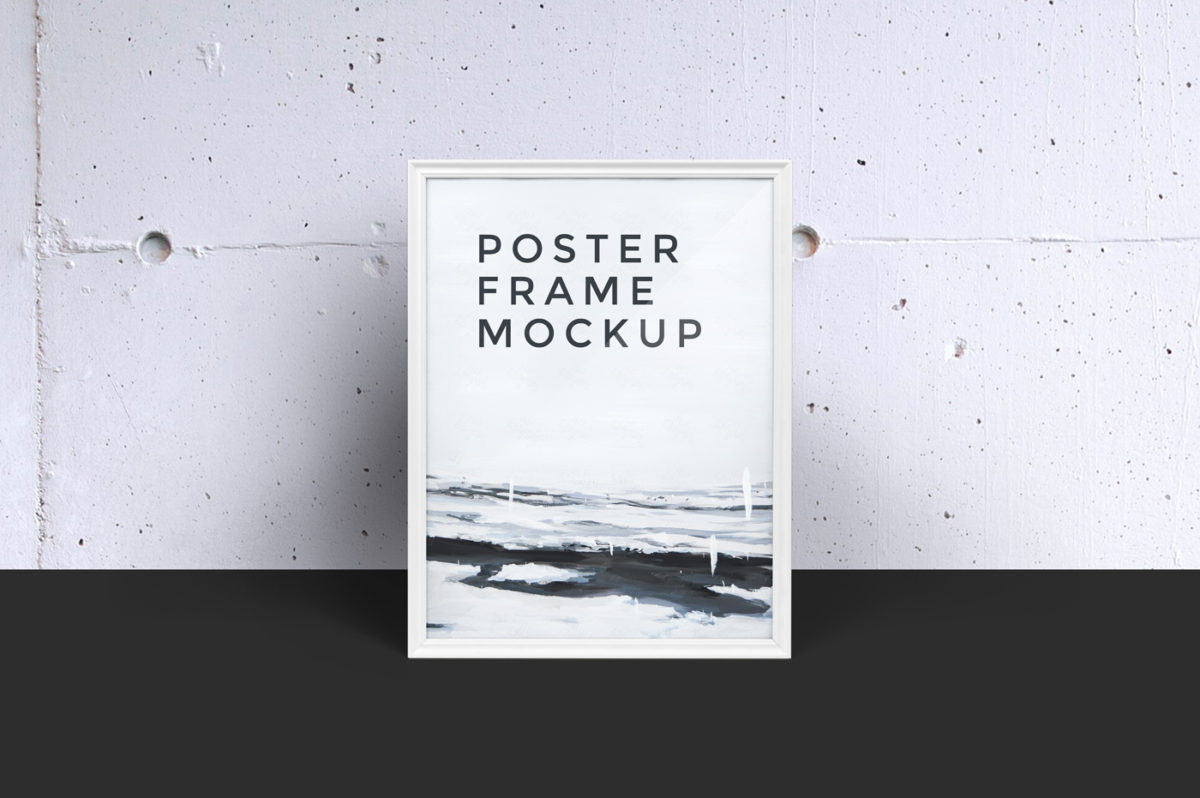 Realistic Poster Mockup for design presentations, a3 and ... - 1200 x 798 jpeg 95kB