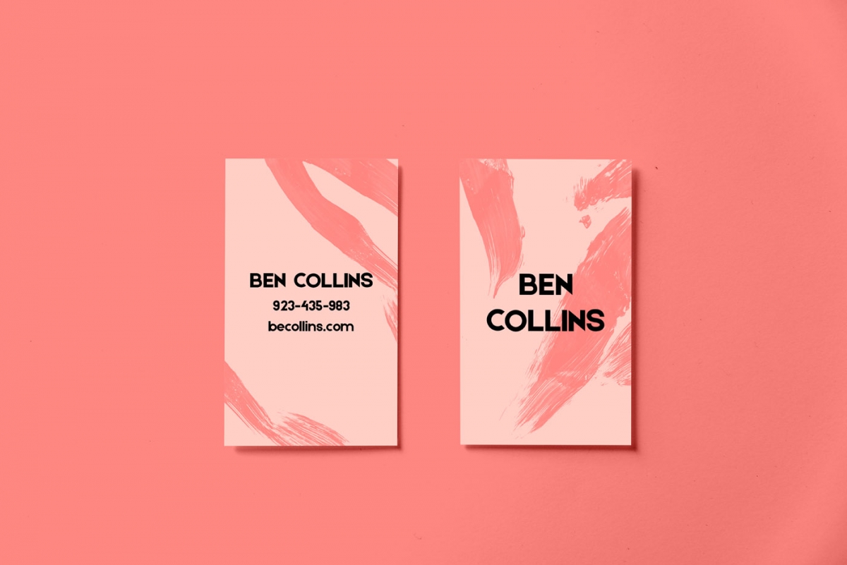 Collins Business Card Template