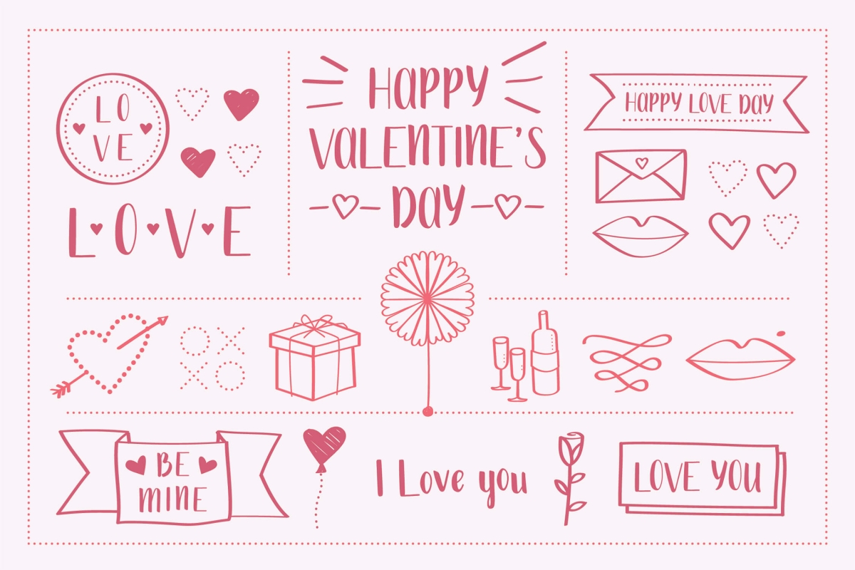 Valentine’s Day Vector Pack