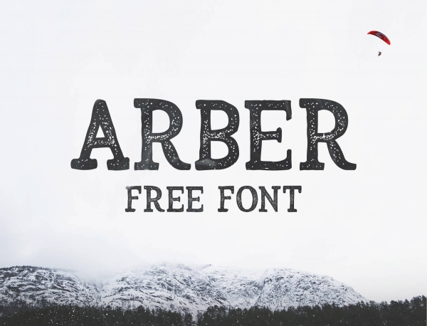 Arber vintage typeface font sans serif krisjanis mezulis wildones wildtype